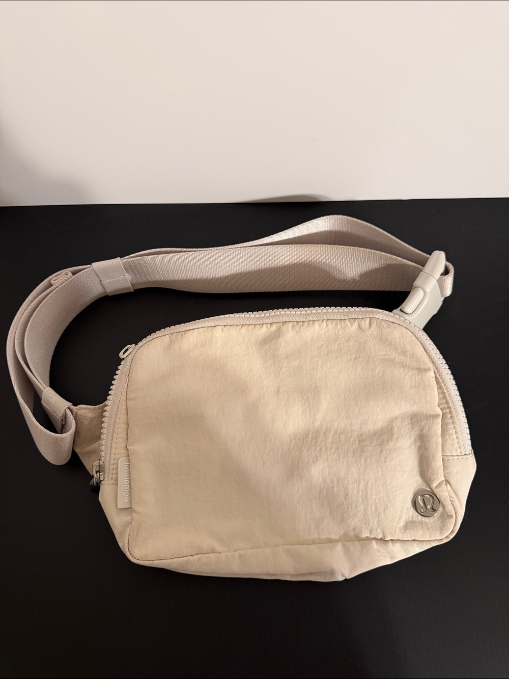 lululemon athletica Cream Belt Bag